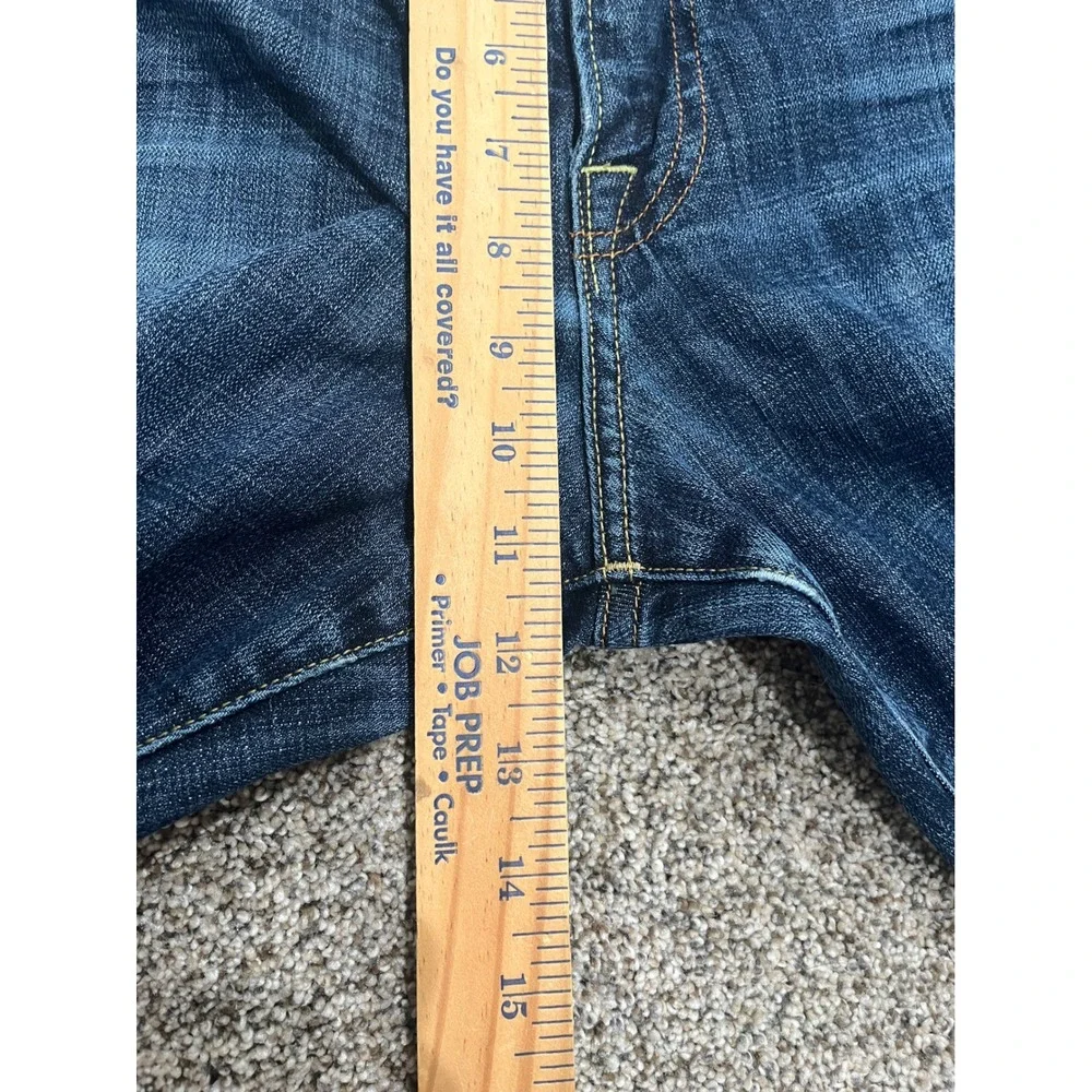 Lucky Brand 361 Vintage Straight Jeans Mens 34x32 Dark Wash Denim Blue